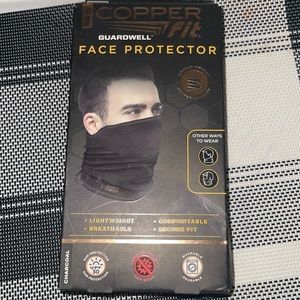 Copper for face protection